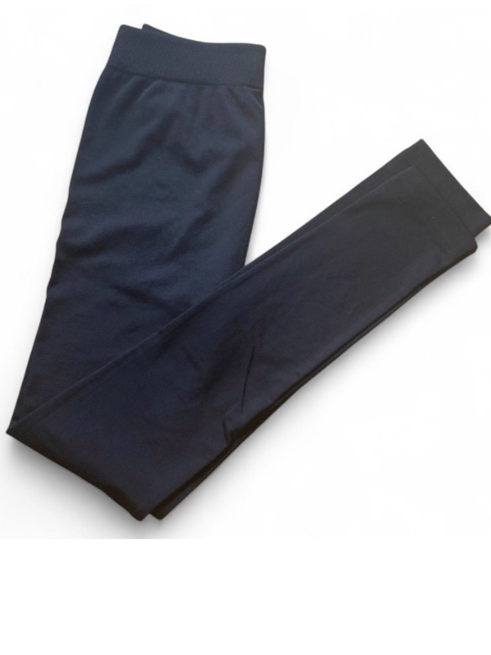 Gloria Vanderbilt Black Fleece Lined Leggings Womens Stretch Thermal Pants NWOT